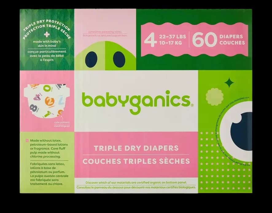 Babyganics Triple Dry Diapers